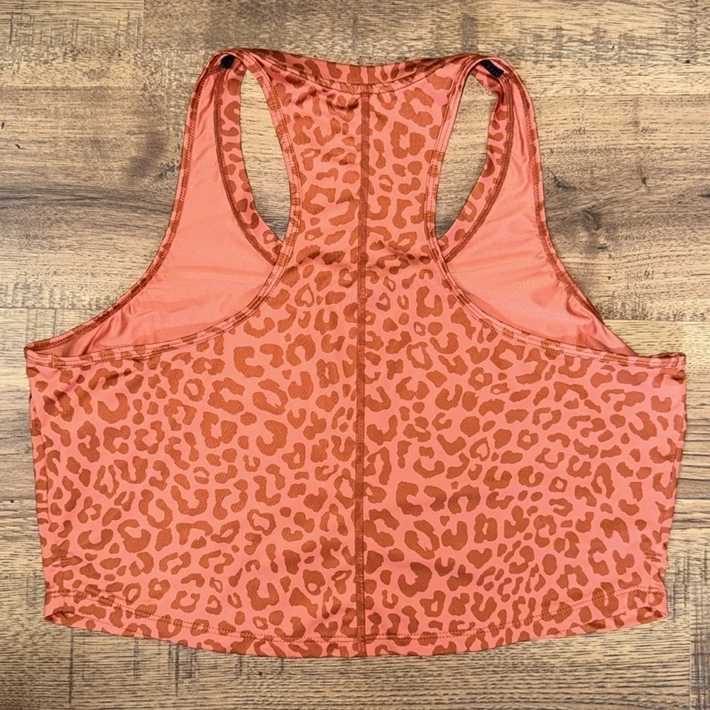Nike Dri-FIT Slim Fit Tank Top in Orange
